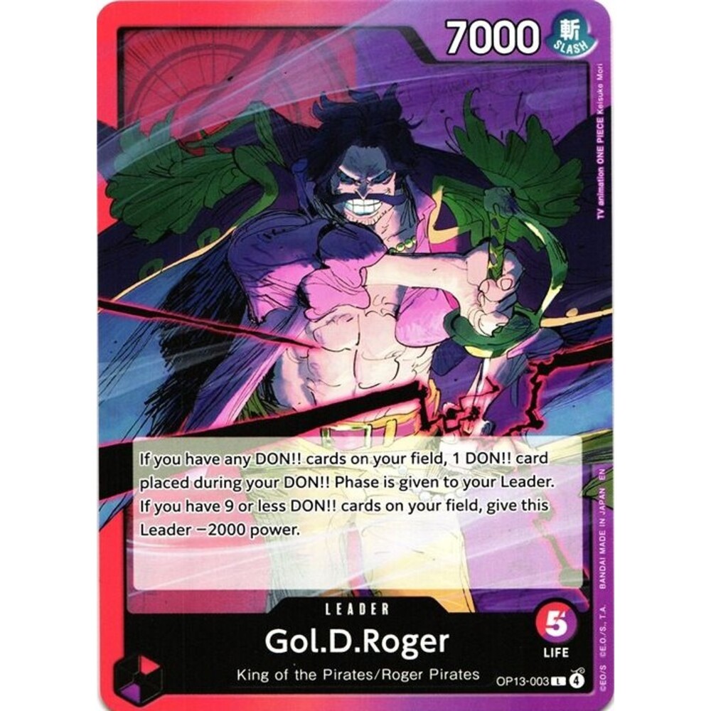 Gol.D.Roger OP13-003 One Piece Leader